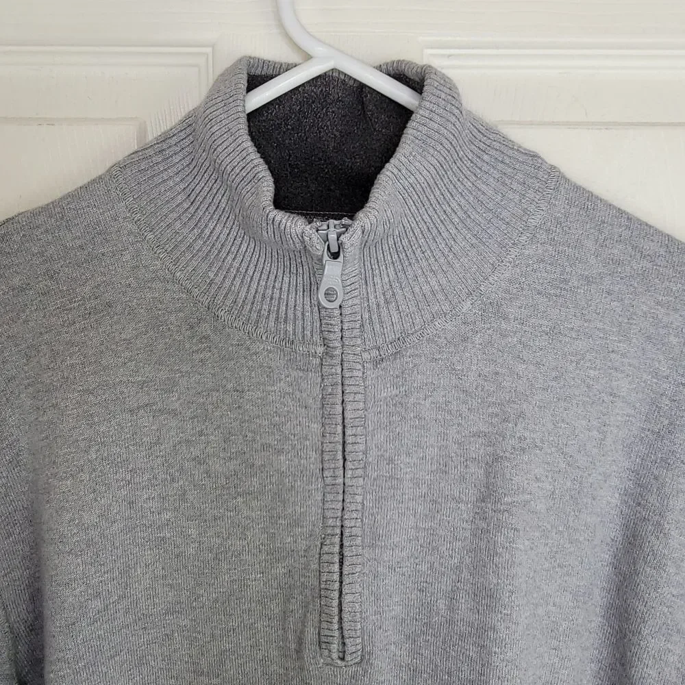 The North Face wool blend mock neck men's pullover medium